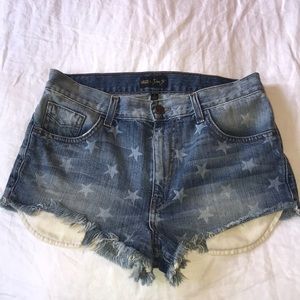 VANS Shorts Jesse Jo Collection High Rise Stars